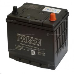 Аккумулятор АЗИЯ 6СТ-65 LR (600А) о/п FORGO (-;+) 75D23L